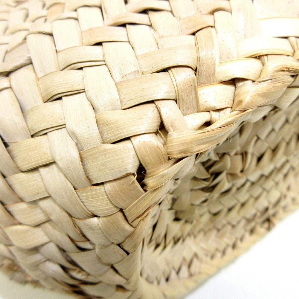 Loewe Basket Tote Palm Natural Bag Calfskin Tan Leaf Small - Picture 9 of 16